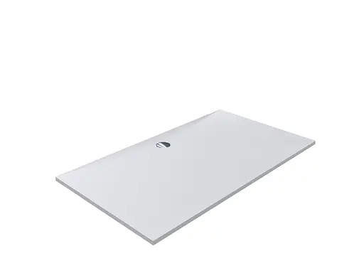 Піддон для душової кабіни Miraggio Brugge 1600 з литого мармуру 1602x897x26 00414501 Білий - фото 1