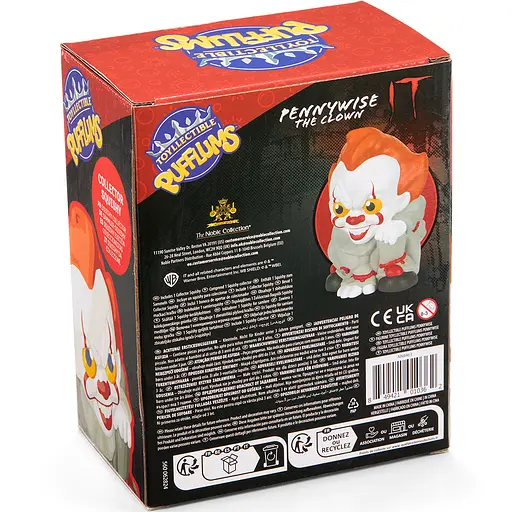 Игрушка антистресс IT Pennywise - Pufflums Сквиш (Оно) 18,8 см - фото 8