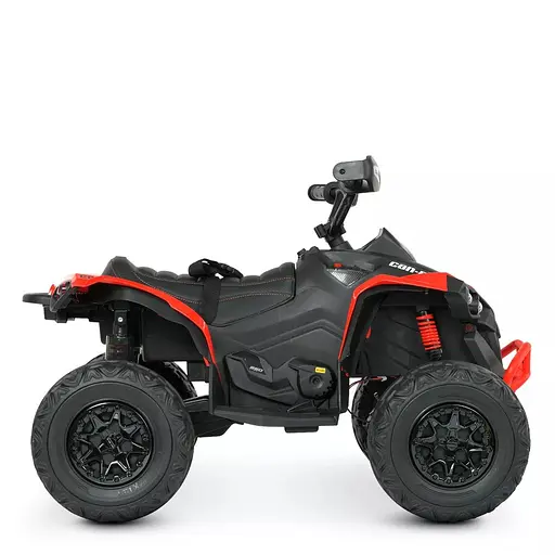 Електромобіль дитячий Bambi Квадроцикл M 5001EBLR-3 з пультом управління звуком і світлом Червоний - фото 5