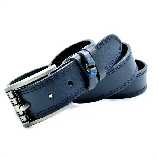 Ремінь шкіряний Le-Mon чоловічий 115-120х3,8 см acs0023719 - фото 3