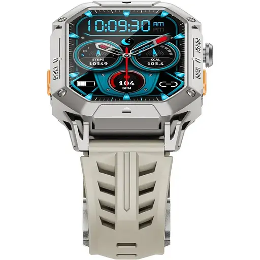 Смарт-часы Xiaomi Haylou LS24 Iron N1 серебристый - фото 2