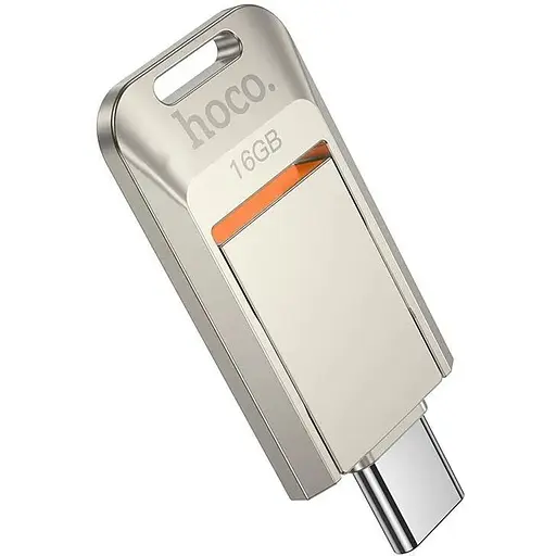 Hoco Smart USB3.0 Type-C rotating USB flash drive (16GB) UD17 |exFAT| - фото 1