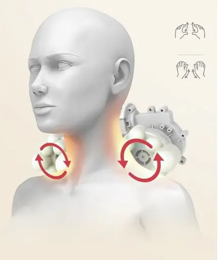 Массажная накидка кресло Benbo AM-607G с подогревом - фото 8