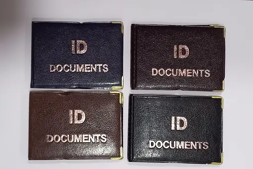 Обложка кожзам на документ ID с вкладышем 129-Па МИКС - фото 2