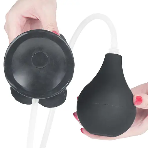 Фалоімітатор LoveToy Squirt Extreme 9 23 см чорний - фото 5