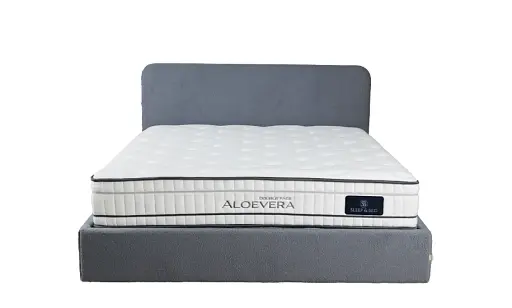 Ліжко Катрін 1,8 сіре з підйомним механізмом - фото 2