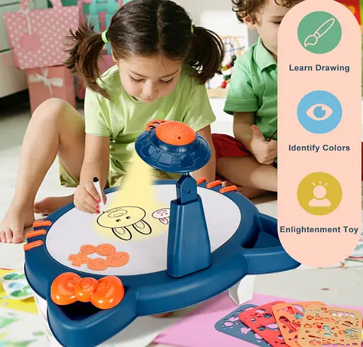 Детский столик с проектором для рисования 3-в-1 - фото 7