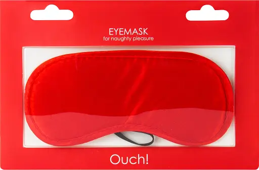 Маска на очі Ouch! Soft Eyemask (червоний) - фото 4