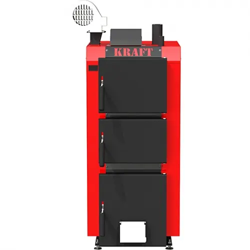 Твердопаливний котел Kraft серія S 30 з ручним керуванням - фото 3