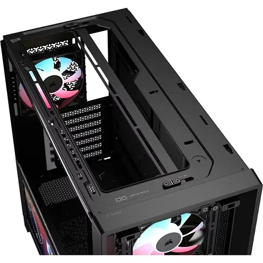 Корпус Corsair FRAME 4000D LCD RS ARGB из закаленного стекла без блока питания, черный (CC-9011326-WW) - фото 8