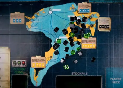 Настольная игра Z-MAN GAMES Пандемия: Наследие. Сезон 2 (желтая коробка) (Pandemic Legacy: Season 2 (Yellow Version)) (англ.) (ZM7173) - фото 5