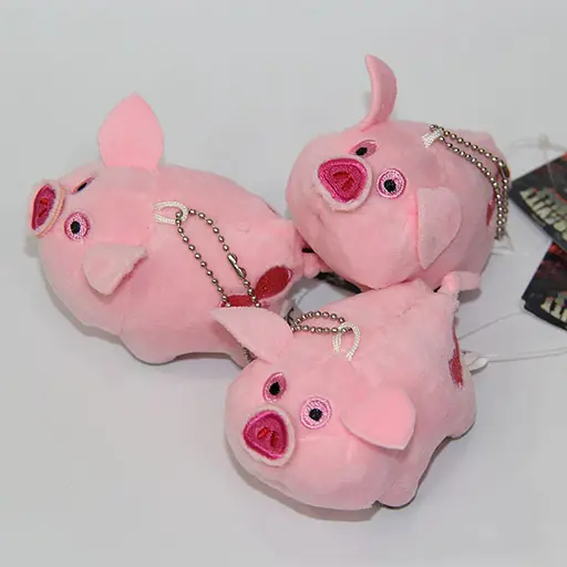 М'яка іграшка-брелок Пухля Waddles Gravity Falls 10см GF 41.64.1 - фото 2