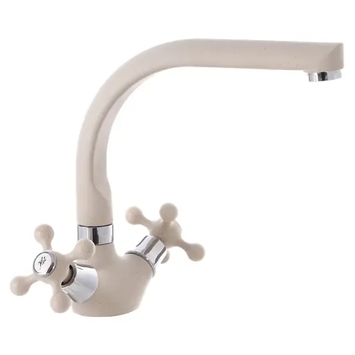 Смеситель для кухни Mixxus Color 273 beige MI2762 Бежевый - фото 1