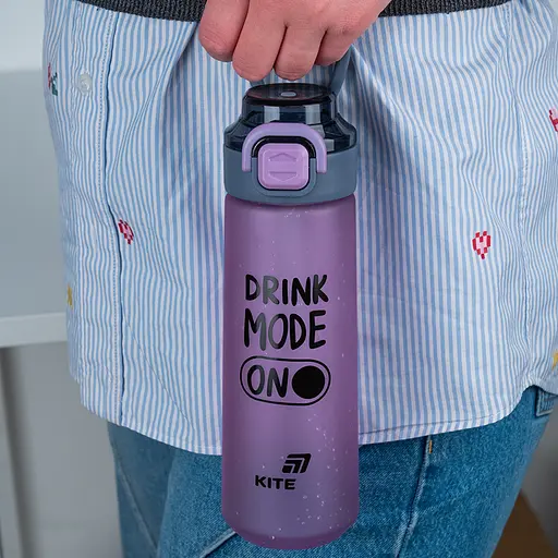 Пляшечка для води Kite фіолетова 760 мл (K25-1214-2) - фото 5