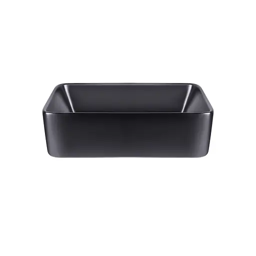 Умивальник Qtap Tern 480x370x135 Black matt QT176069MB, Чорний матовий - фото 3