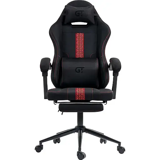 Геймерское кресло GT Racer X-2331 Fabric Black/Red - фото 1