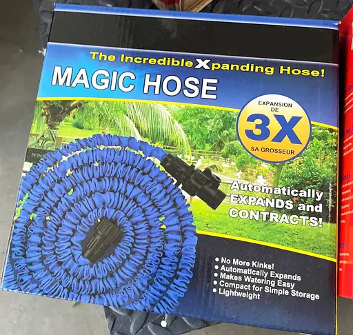 Шланг садовий поливальний саморозтягуючий Magic Hose 60 м стрейч м'який Xhose для поливу - фото 3