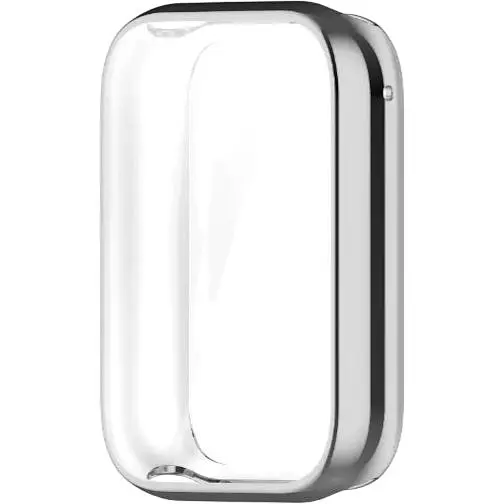 Чехол-накладка DK Silicone Face Case для Xiaomi Mi Band 8 Pro (silver)