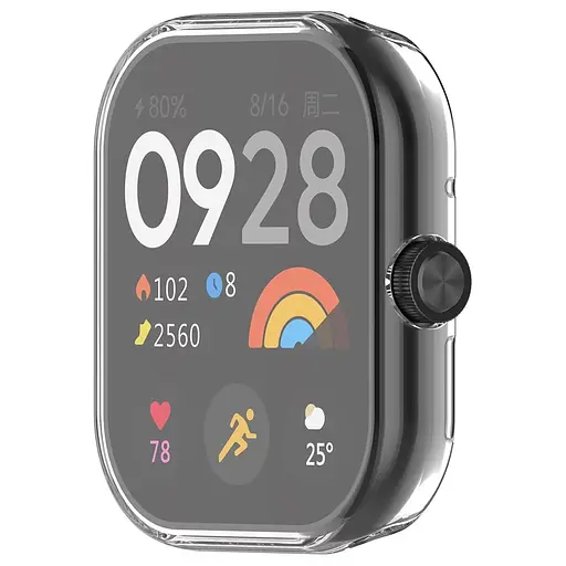 Захисний чохол Tamister для смартгодинника Redmi Watch 4 прозорий - фото 4