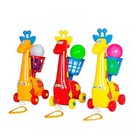 Кольцеброс Жираф № 6 1106 Бамсик (33,5*13,5*16см), в сетке (4820123762731) МИКС - фото 1