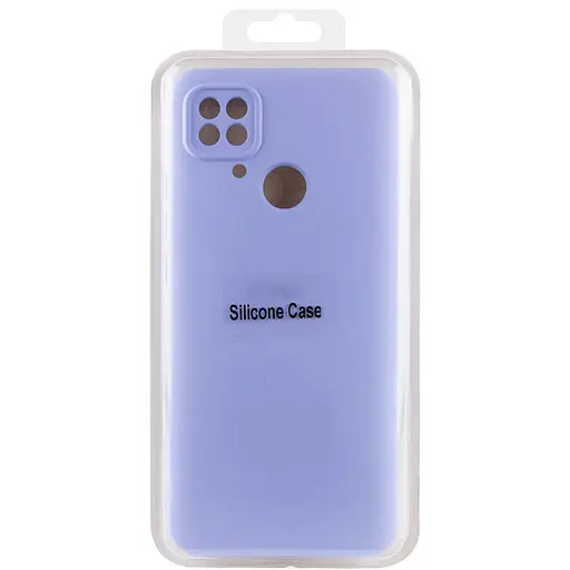 Чохол Silicone Cover Lakshmi Full Camera (A) для Xiaomi Poco C40 Бузковий / Dasheen - фото 4