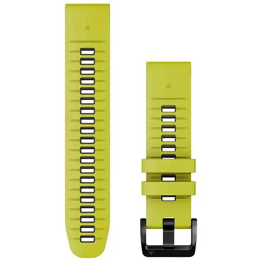 Ремешок Garmin QuickFit 22 Watch Bands Silicone-Electric Lime/Graphite (010-13280-03)