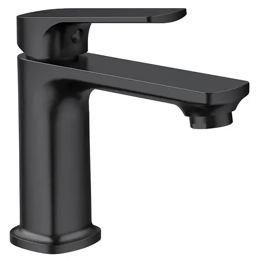 Змішувач для умивальника Mixxus Premium Mone 001 Nut Black MI6774 Чорний матовий - фото 1