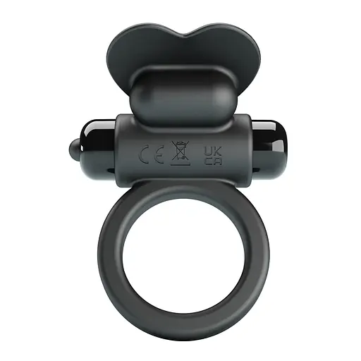 Виброкольцо Pretty Love Vibrant Penis Ring Debonaire 8.5 см черный - фото 4
