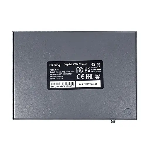 Гигабитный Multi-WAN VPN-маршрутизатор Cudy R700 (73-00507) - фото 5