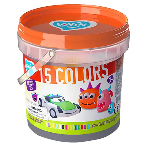 Набір для ліплення з повітряним пластиліном Компанія монстрів ТМ Lovin 70146 - фото 2