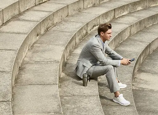 Термокружка с ручкой Thermos Stainless King Travel Midnight Blue 470 мл (160030) - фото 6