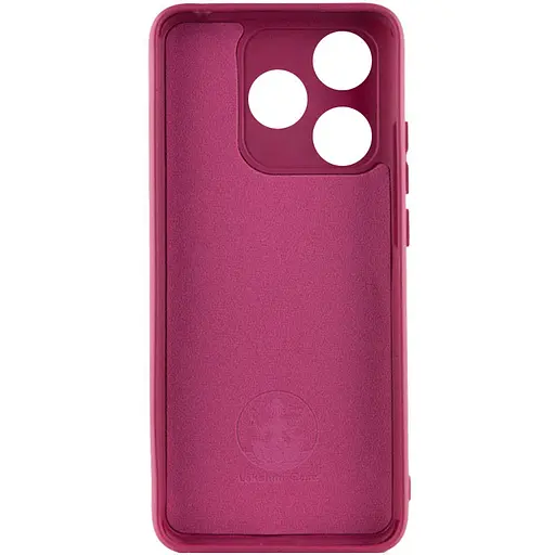 Чехол Silicone Cover Lakshmi Full Camera (A) для TECNO Spark 10 Бордовый / Marsala - фото 2