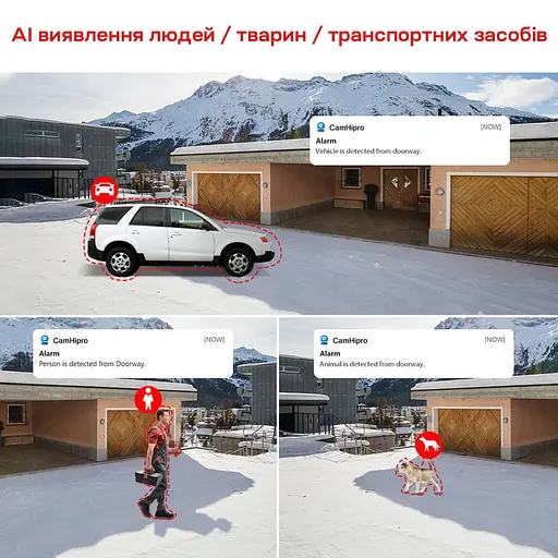 IP-відеокамера з WiFi 2Mp+2Mp Light Vision VLC-4482WI(Camhi Pro) f=3.6mm, ІЧ+LED-підсвічування, з мікрофоном (75-00295) - фото 17