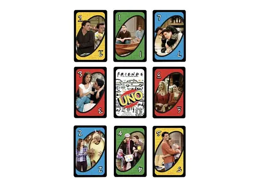 Настольная игра Mattel Уно Друзья (UNO Friends) (HJH35) - фото 2