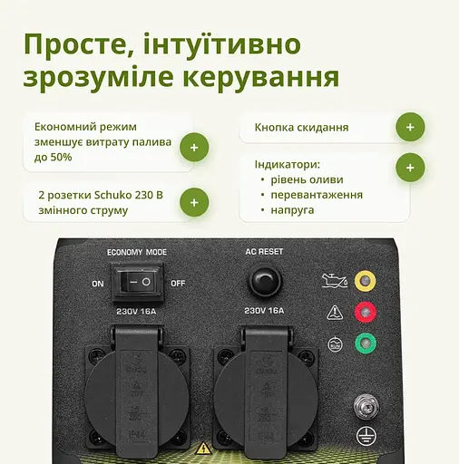 Генератор інверторний Könner&Söhnen (KSB 33i S) - фото 3