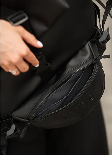 Жіночий рюкзак Sambag RENEDOUBLE чорний 37 х 31 х 14 см (27151001r) - фото 8