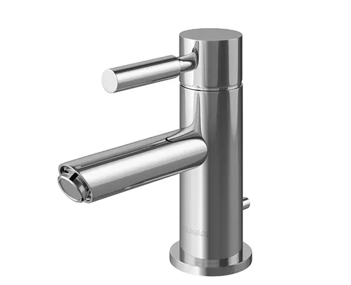 Смеситель для умывальника Kohlman Roxin хром низкий QB100R Хром - фото 1