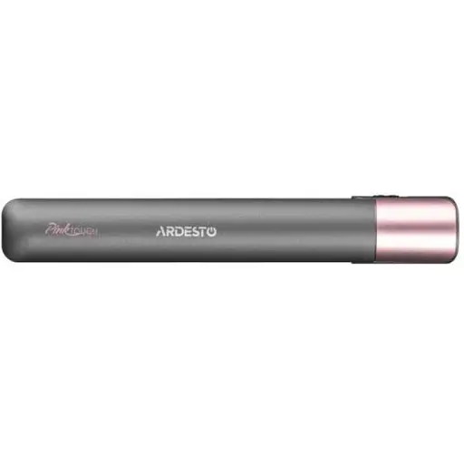 Випрямляч (праска) для волосся Ardesto HS-R300PT Grey/Pink, безротовий, 50W, 160-200°C, керамічне покриття нагрівального елементу, час роботи 60 хв, автовимкнення, захист від перегрівання - фото 3
