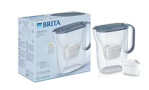 Фільтр-глечик Brita Style Essential Mxpro сіро-блакитний (1058042) - фото 2