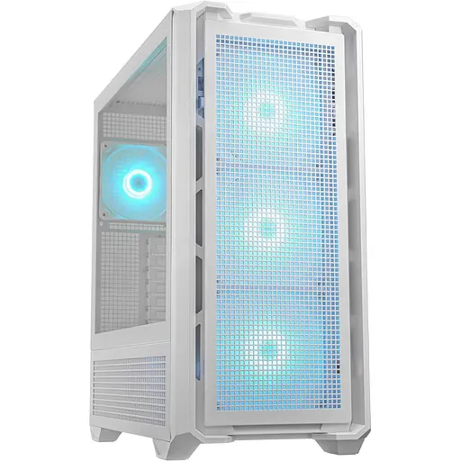 Корпус Cougar MX600 RGB, белый (MX600 RGB (White)) без блока питания - фото 1