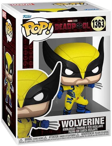 Фігурка Funko Pop Дедпул Росомаха Deadpool Wolverine 10 см D W 1363 - фото 3