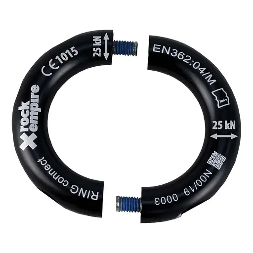 Карабін Rock Empire Ring Connect Black (1053-ZRC053.000+0000W0008000) - фото 2