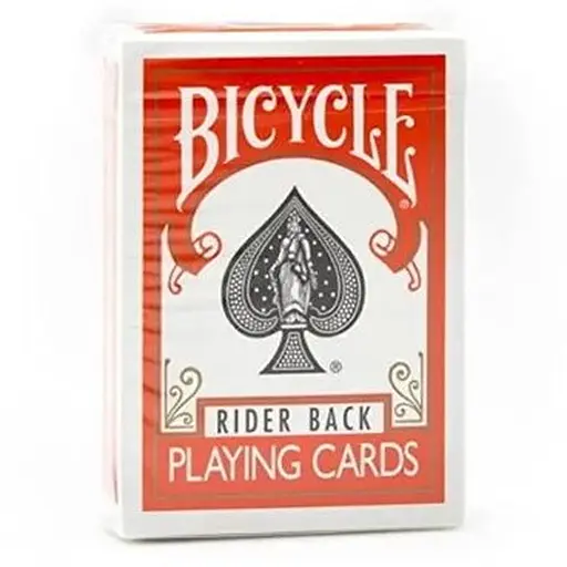 Карты игральные United States Playing Card Company Bicycle Rider Back Orange deck (ВР_КИБРБОД) - фото 1
