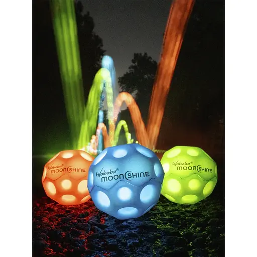 Мяч Waboba Moonshine 6 см оранжевый (2986096053169) - фото 5