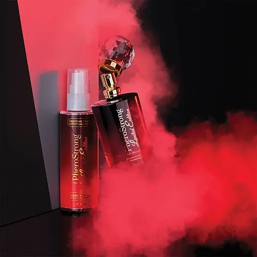 Массажное масло с феромонами PheroStrong Massage Oil Red, 100 мл - фото 2