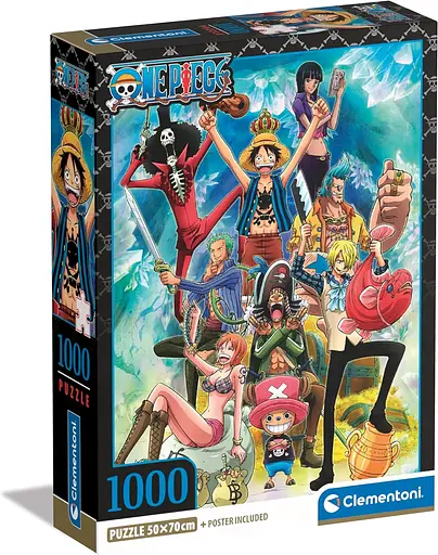 Пазл Anime One Piece (Аніме Ван Піс) - 1000 шт. Clementoni 39920