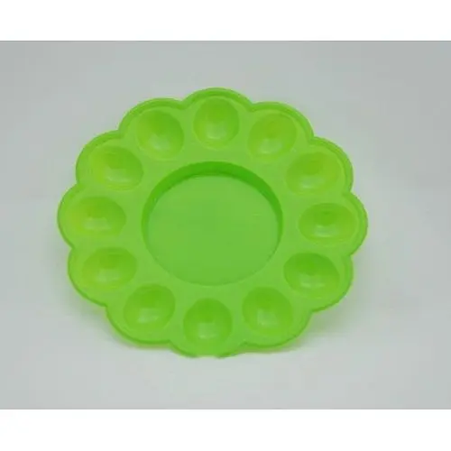 Пасхальне блюдо Time Eco декоративне 24.5 см в асортименті - фото 4