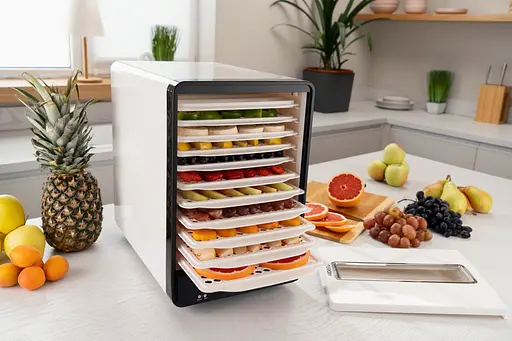 Сушарка Ardesto для продуктів FDB-1138 550 Вт піддонів 10+1 x 3 см пластик білий - фото 6