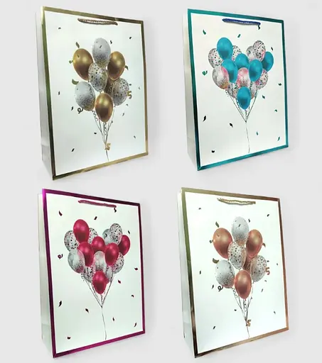 Подарунковий пакет "Кульки" 31х42х12см, набір з 4-х штук bl2502-402