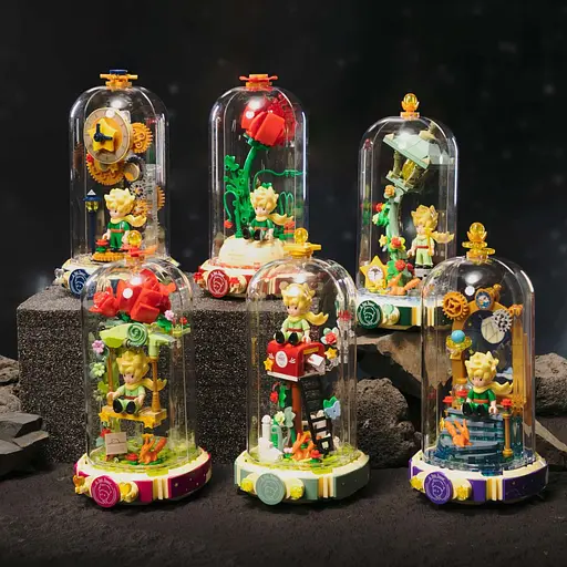 Конструктор Pantasy Le Petit Prince Серия Вечность лампа (86321) - фото 11